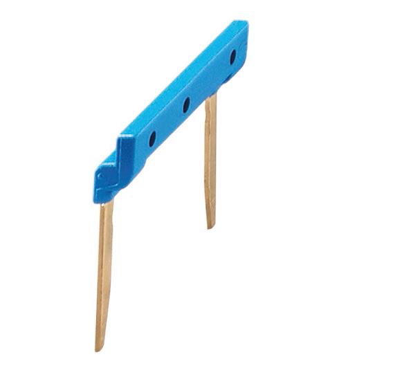 Finder 2-полюсный шинный соединитель; синий 27,5mm 094521