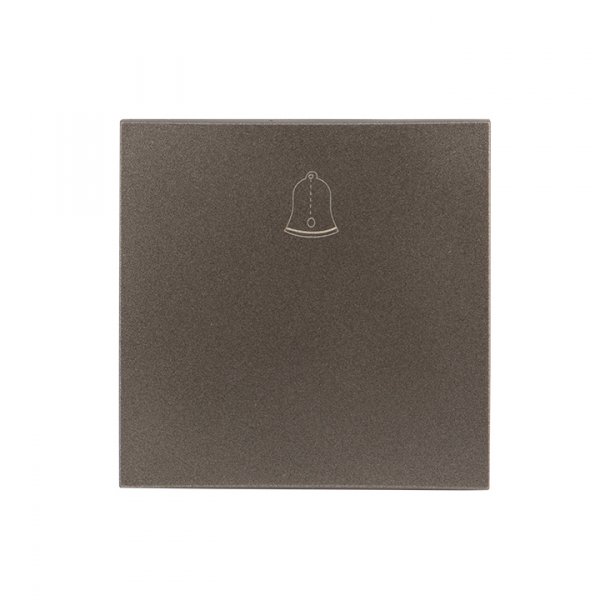 EKF PROxima Валенсия лицевая панель кнопки звонка 10А графит