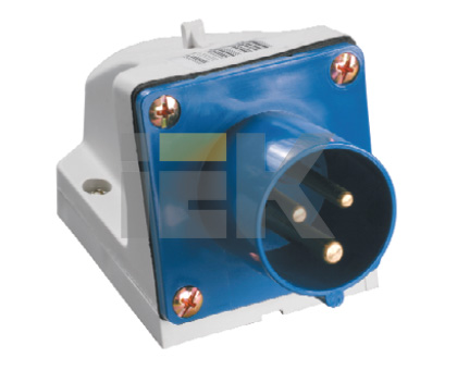 Купить IEK Вилка 513 стац.2Р+РЕ 16А 220В IP44