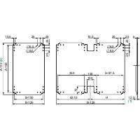 Купить SE Оцинкованная сплошная плата 1500Х1000 NSYPMM1510