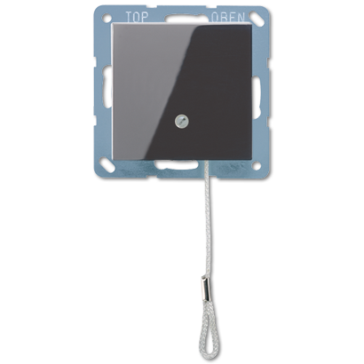 JUNG выключатель со шнурком, чёрный A506BFNUZSW