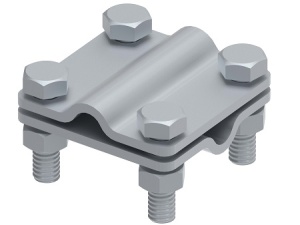 OSTEC Соединитель 55х55 пруток-пруток, гор. цинк