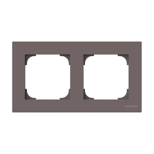 ABB SKY Тауп Рамка 2-постовая 2CLA857200A6301