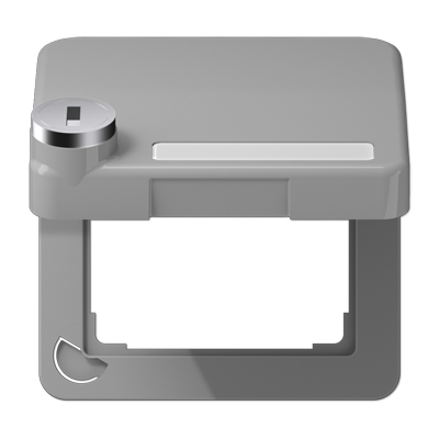 JUNG Рамка 5 постов, Белый CD590BFKLSLGR