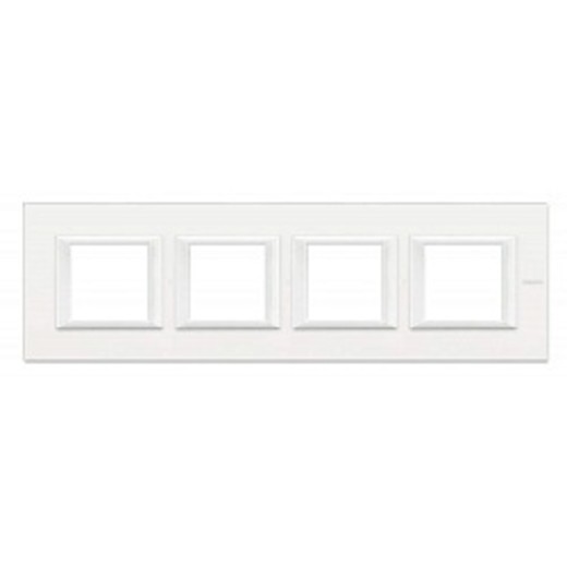 Купить BT Axolute White Рамка 2+2+2+2 мод прямоугольная горизонтальная HA4802M4HHD