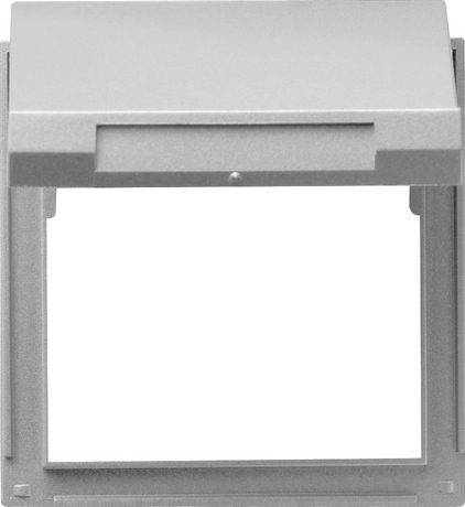 Gira TX-44 Алюминий Переходник с непрозрачной крышкой для изделий серии S-55 065465