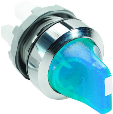 ABB M3SS2-21G Переключатель(кор.ручка)зеленый с подсветкой 3-х позиц.(корпус)с возврат.в сред.полож. 1SFA611211R2102