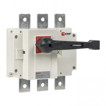EKF PROxima Рубильник-выключатель 630A 3P c рукояткой управления для прямой установки PowerSwitch