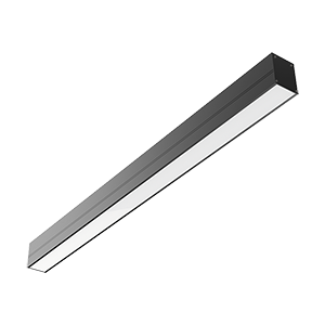 Varton Светодиодный светильник Т-Лайн одиночный подвесной/накладной 1006х70х90 мм 16 Вт 4000 К RAL9005 черный муар с опаловым рассеивателем, кабелем 2 V1-R0-90304-05000-2001640