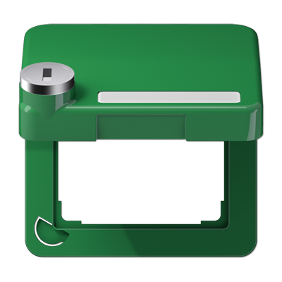 JUNG Рамка 5 постов, Антрацит CD590BFKLSLGN