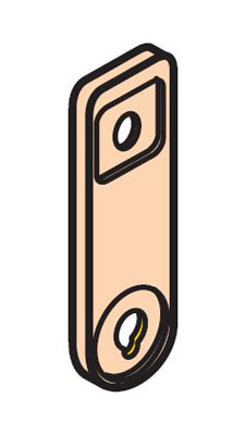 ABB GEMINI Набор для настенного монтажа 1SL0342A00