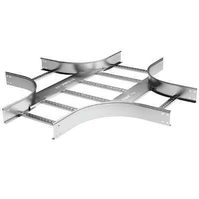 DKC Х-ответвитель 80х600 R-300, горячеоцинкованный