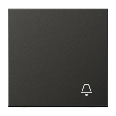 JUNG Антрацит Клавиша для кнопок и выключателя с символом "звонок" AL2990KAN