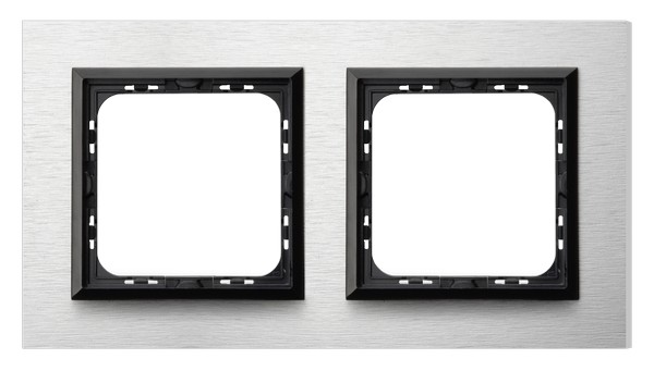 Ospel Sonata Тертый Алюминий Рамка 2-ая R-2RAC/62/25