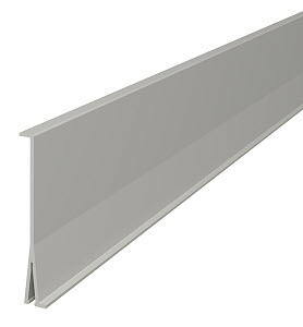 Купить OBO Bettermann Перегородка разделительная кабель-канала WDK 100x2000 мм, ПВХ, серый 6026990