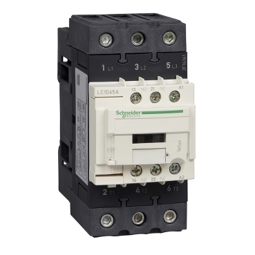 Купить SE Contactors D Контактор 3P AC3 440В 65A катушка управления 110В AC 50/60Гц (LC1D65AF7TQ)