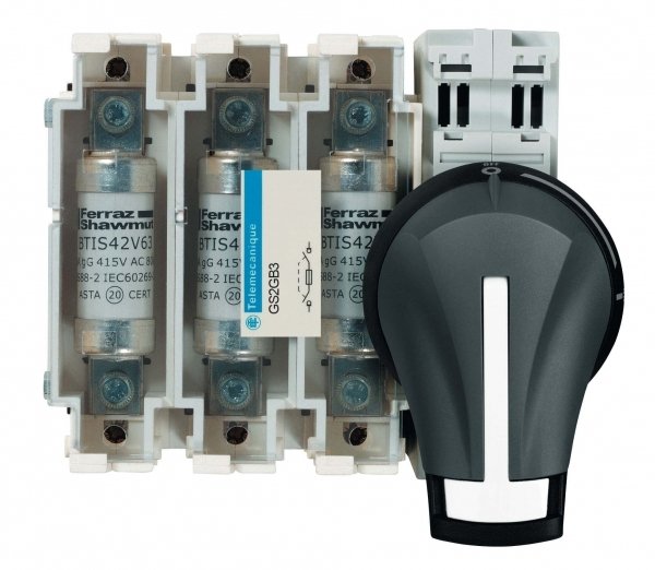 SE Ручки для фронтальных выносных рукояток IP65, черный/серый (GS2AH510)