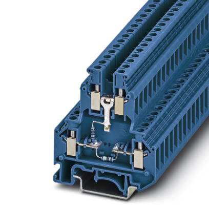 Phoenix Contact UKK 5-2R/1K4/UL-UR/10K/O-UL BU Клеммный блок 3070614