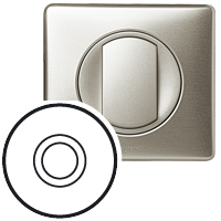 Купить Legrand Celiane Титан Клавиша 1-ая для нажимного переключателя 67015 и кнопки 67035 068315