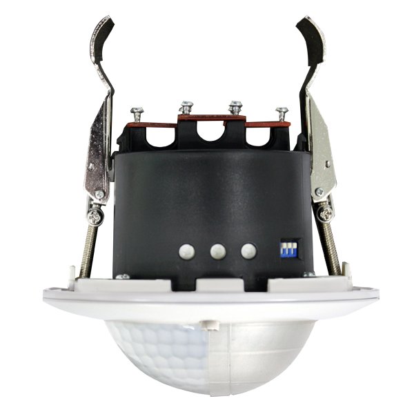 BEG Белый Датчик присутствия потолочный 360°, двухканальный, с фукцией диммирования 1-10V IP20 92735