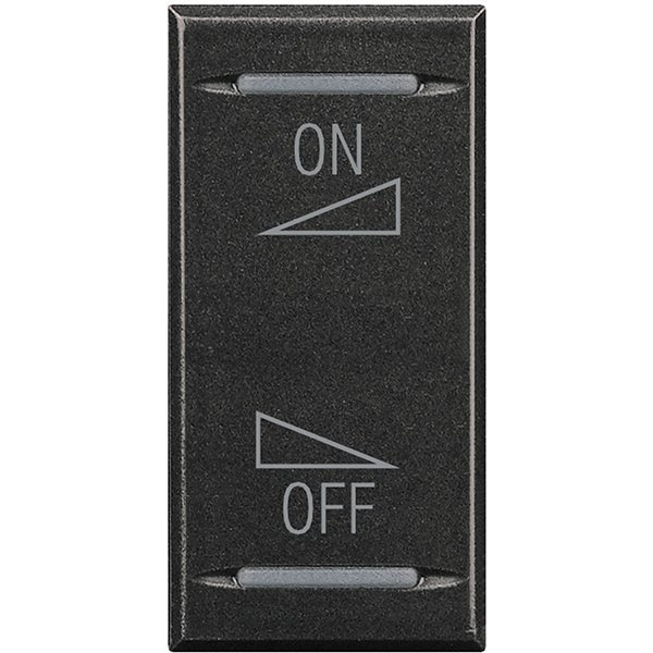 Купить BT MH Axolute Антрацит Клавиши с символами для сис-ы автом-ции для 2 функ-й -1мод., регул-ка ON-OFF HS4911AI