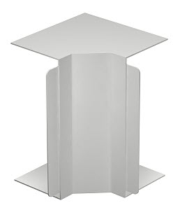 Купить OBO Bettermann Угол внутренний кабель-канала WDK 100x230 мм ПВХ светло-серый 6182364