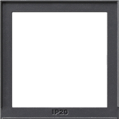 Gira TX-44 Антрацит Адаптерная рамка для приборов S-55 с накладкой 50x50 мм 028967