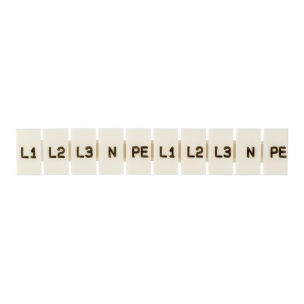 EKF PROxima Маркеры для JXB-ST 1,5 с символами "L1, L2, L3, N, PE" (10 шт.)