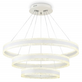 Ambrella Светильник светодиодный подвесной управляемый FA6181/3 WH белый 245W 3000K+6400K/3000K/6400K/4200K+4200K D800*940 (ПДУ РАДИО 2.4G)