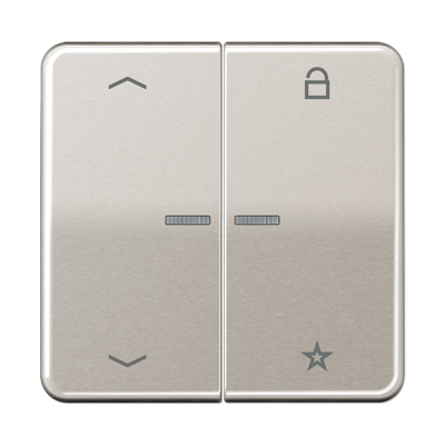 JUNG Центральная плата для вставок управления двигателями, платина CD1701PPT