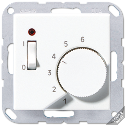 JUNG A 500 Алюминий Термостат комнатный, 10(4)А TRA231AL