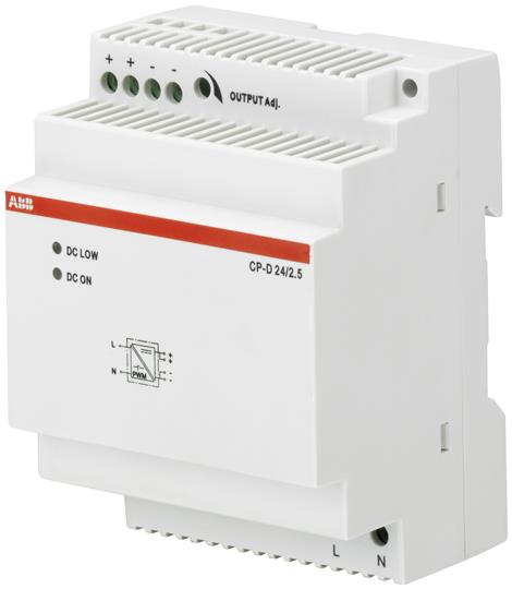 ABB KNX CP-D24.2500 Блок питания priOn, 24 В постоянного тока 2,5 A 2CDG120037R0011