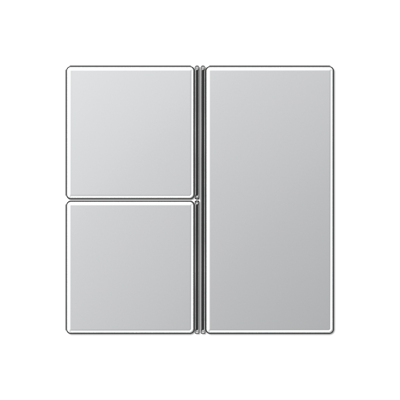 JUNG трехклавишная крышка для KNX, в сборе A403TSAAL