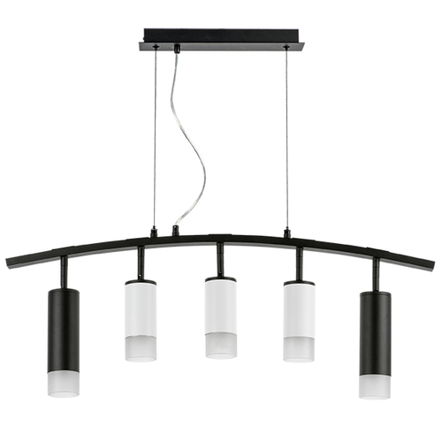 Lightstar LR7358723631 Люстра RULLO 5х50W GU10 ЧЕРНЫЙ/БЕЛЫЙ (571735+214436-3+214487-2+202431-5), шт