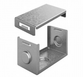 OSTEC Система защиты стыка IP44 для лотка 300х80, Сендзимир цинк