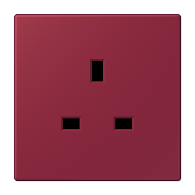 JUNG Накладка для механизма розетки арт. 3521EINS дюропласт Les Couleurs® Le Corbusier LC2521P4320M