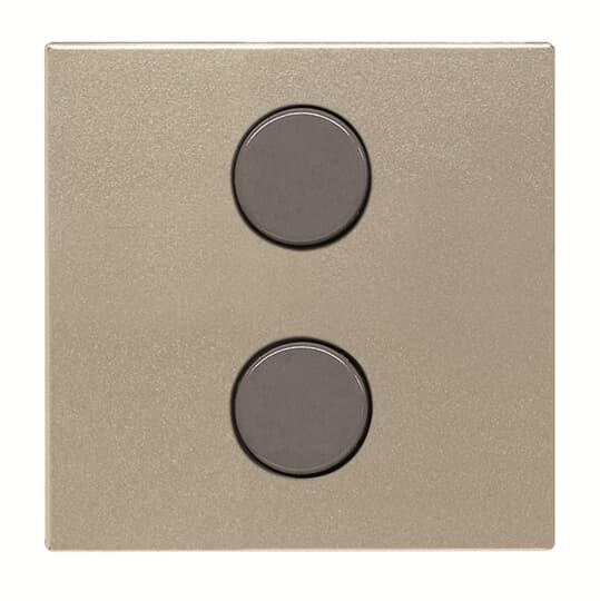 ABB Zenit SR-2-N2CV Центральная плата 2-кнопочная free@home, шампань 2CLA222620N1902