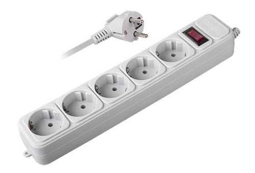 ФАZA Сетевой фильтр Сетевой фильтр FOP-05GS-180-gy (серый) .5022980