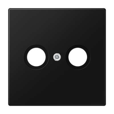 JUNG LS 990 Черный матовый Kрышка для TV-FM розеток LS990TVSWM