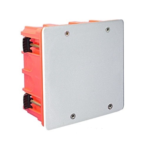 PE Коробка распределительная для полых стен 160х140х70 IP20 бел крышка увеличенный фланец PE 030 045R