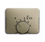 ABB BJE Impuls Шампань Накладка для терморегулятора (мех 1095 U, 1096 U) 2CKA001710A3579