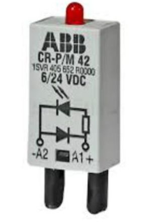 ABB CR-P/M-62 Светодиод красный 6-24V AC/DC для реле CR-P, CR-M 1SVR405654R0000