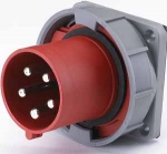 Купить DEKraft Вилка щитовая 635 3Р+РЕ+N 63А 380В IP67 ВЩ-102