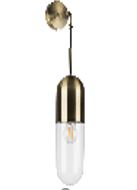 Lightstar 690511 (MB22501-1A ) Бра RAMO 1х40W E14 БРОНЗА/ПРОЗРАЧНЫЙ (в комплекте), шт