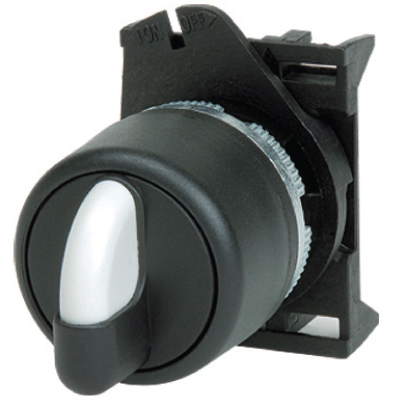 DKC Переключатель на 3 положения с фиксацией  стандартная ручка, черный