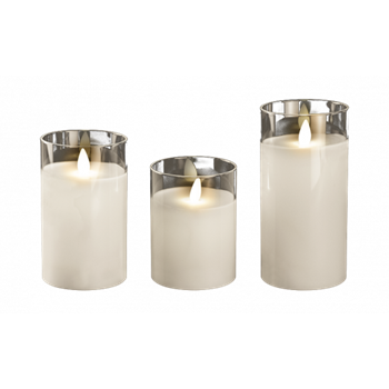 ФАZA Светодиодная Свеча Свечи CL7-SET3-wh (компл. 3-х свечей, бел.) .5018853-2021