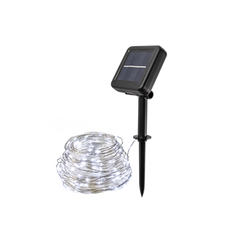 ФАZA Гирлянда солнечная Солнечн. свет-к SLR-G03-200W нить, хол. бел. 200 LED .5033337