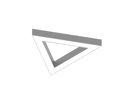 СТ PROFILE 30L P LED TRIGON 1200 WH 4000K