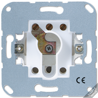 JUNG Проходной переключатель для замочного механизма, 1-полюсный, 16А/250В универсальные изделия 106.15