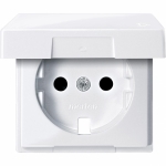 Купить SE Merten SM Бел Актив Центральная плата с крышкой для механизма розетки Schuko (MTN2340-0325)